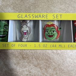 Shrek Shot Glasses