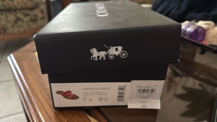 Coach pink and red