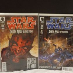 Star Wars Darth Maul Comic Book Set