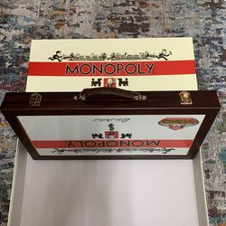 New Monopoly 1935 Deluxe 1st Ed Classic Reproduction With WOOD CASE