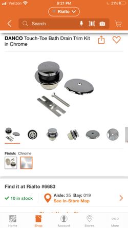 Bath drain kit