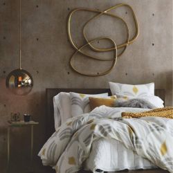 Gradient Gold Glass Pendant Light