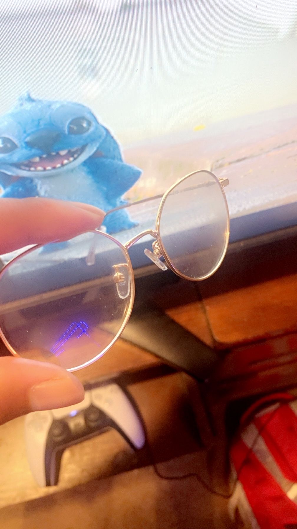 Glasses Round Gold 