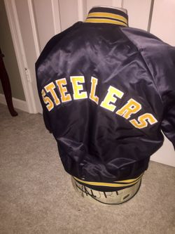 MENS STEELERS SATIN JACKET