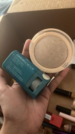 Sunscreen stick and revolution bronzer