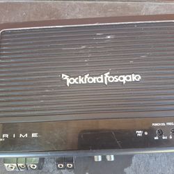 AMPLIFICADOR AMPLIFIER ROCKFORD FOSGATE 250.1 MONO BLOCK GOOD CONDICIÓN ABLO ESPAÑOL