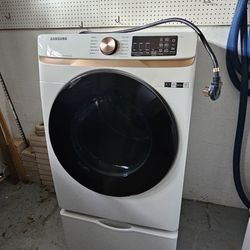 Dryer Execllent Condition Electric Steam Dryer Special Order Rose Gold 7.5cu Ft Extra Large Capacity 