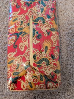 Tissue paper box cover