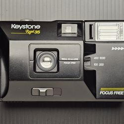 Keystone Regal 35 Reusable Disposable 35mm film camera
