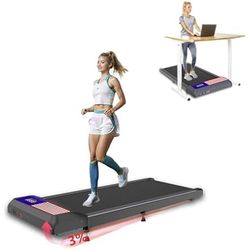 UPREIGN 3-in-1 Folding Treadmill Under Desk Walking Jogging Machine Remote