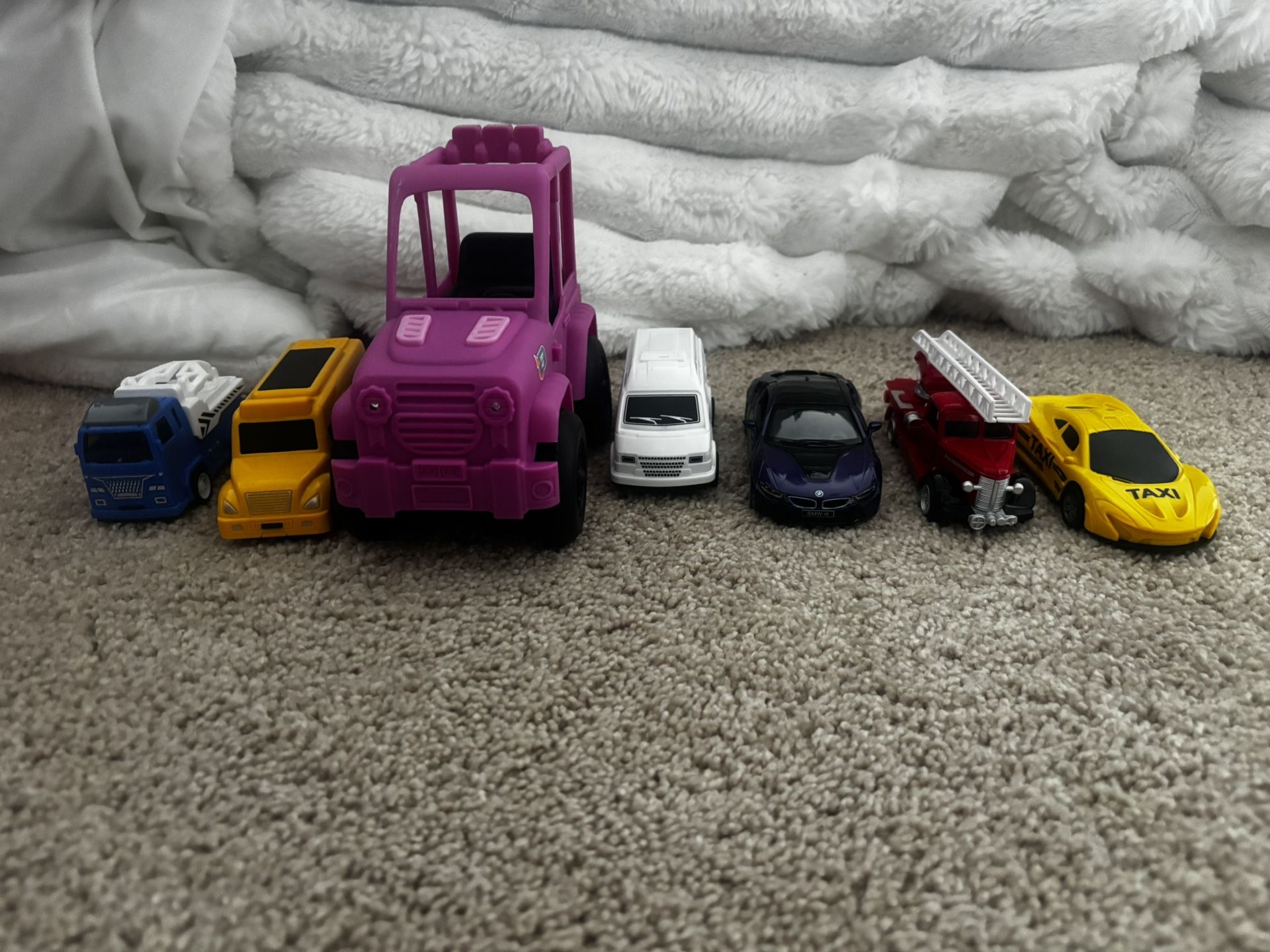 7 Car Set Toddler Toy