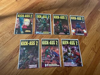 Kick-Ass 2 - Comics - Issues #1-7 - All Original Covers