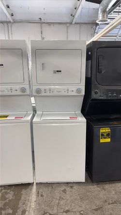 Frigidaire gas  washer/ dryer tower