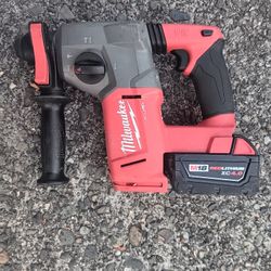 Milwaukee 2712-20 1in M18 Fuel Roto Rotary Chipping Hammer Drill  Vgood Condition With 4.0 Bat . For Pick Up Fremont Seattle. No Low Ball/Trades Pleas