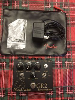 Audio Filter 3 Leaf GR2 Envelope -3 Leaf Metallic Gold Over Black(TRADE????) 3Leaf Audio GR2 is a bass envelope filter built with a tunable sweep, hig