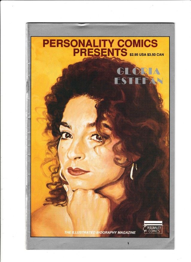 PERSONALITY COMICS PRESENTS #10 (1991) GLORIA ESTEFAN BIOGRAPHY | TRADE DRESS