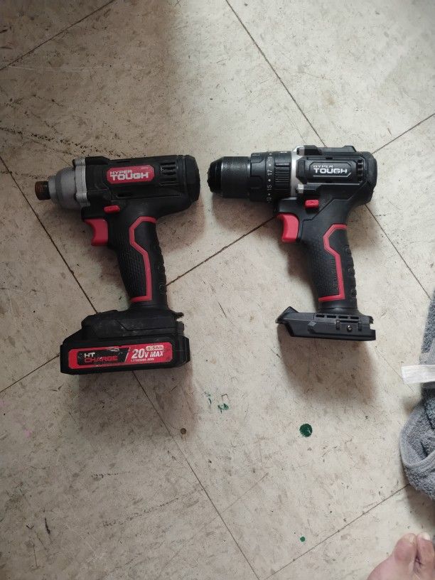 Hyper Tough Impact  and Hammer Drill 