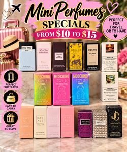 Mini perfumes
