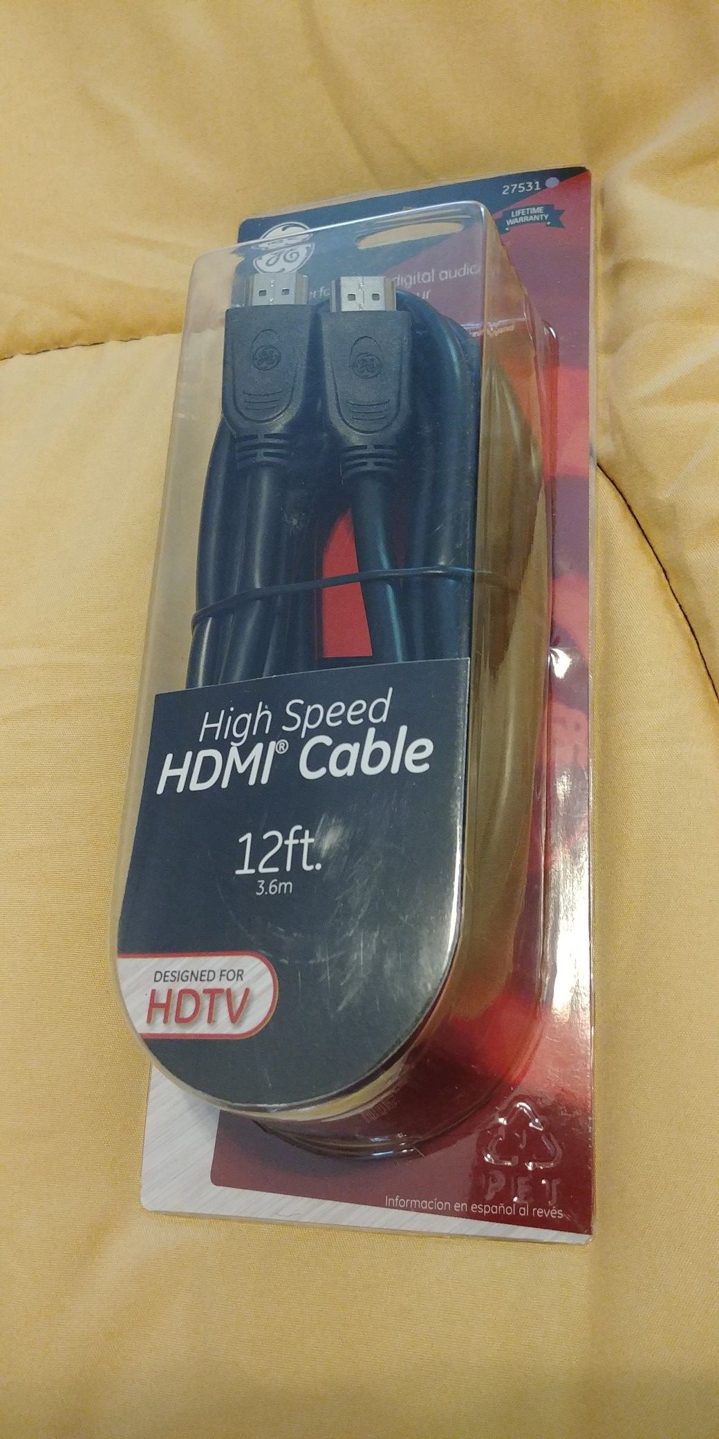 High Speed HDMI Cable 12ft 3.6m