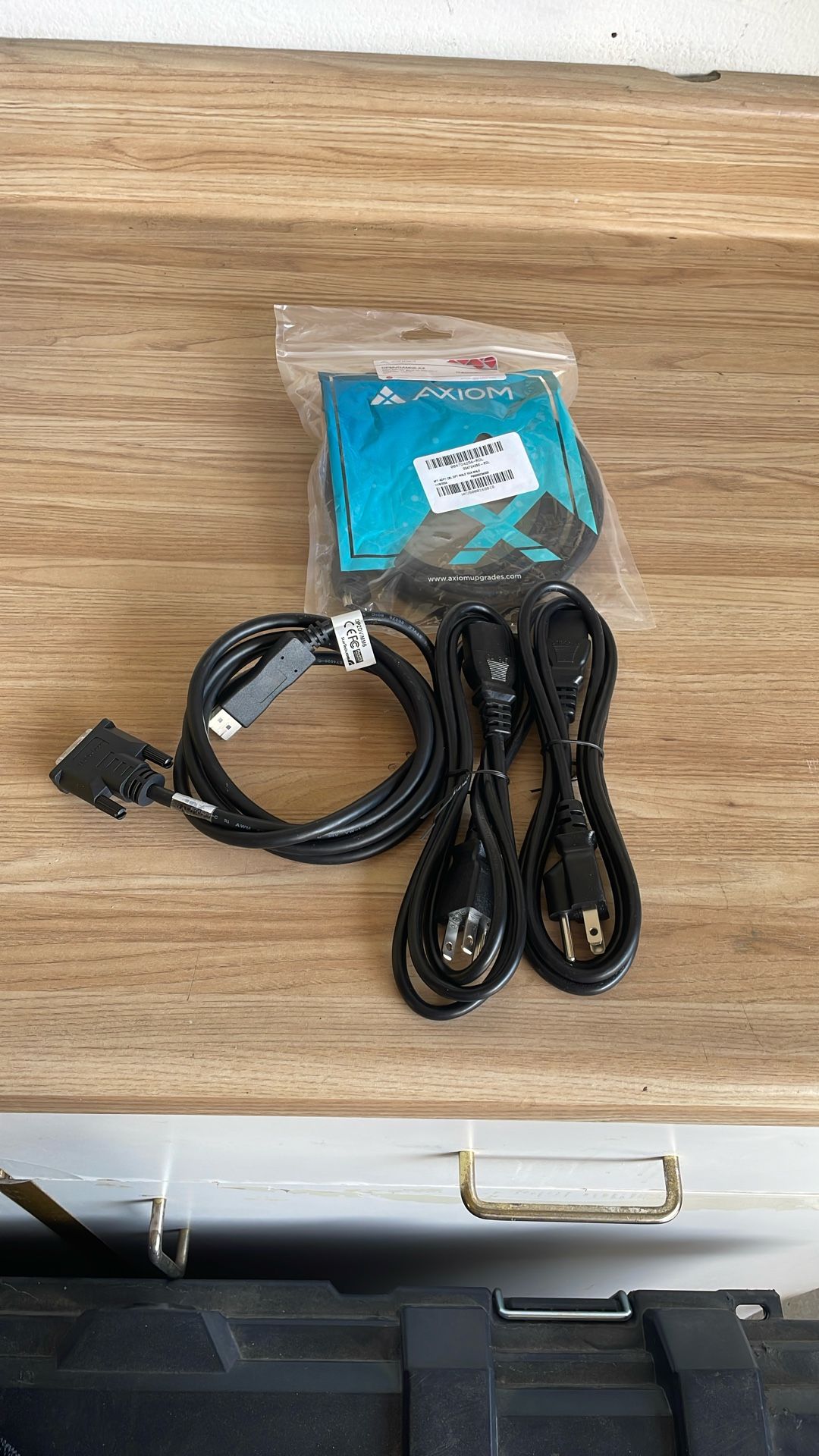 Planar Monitors With Power Cords And Stand.