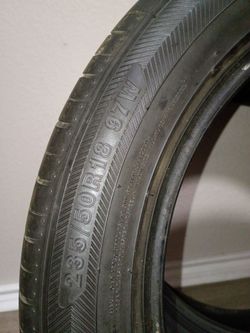2 vantage UHP tires for sale I WILL TAKE NO LESS THAN ASKING PRICE