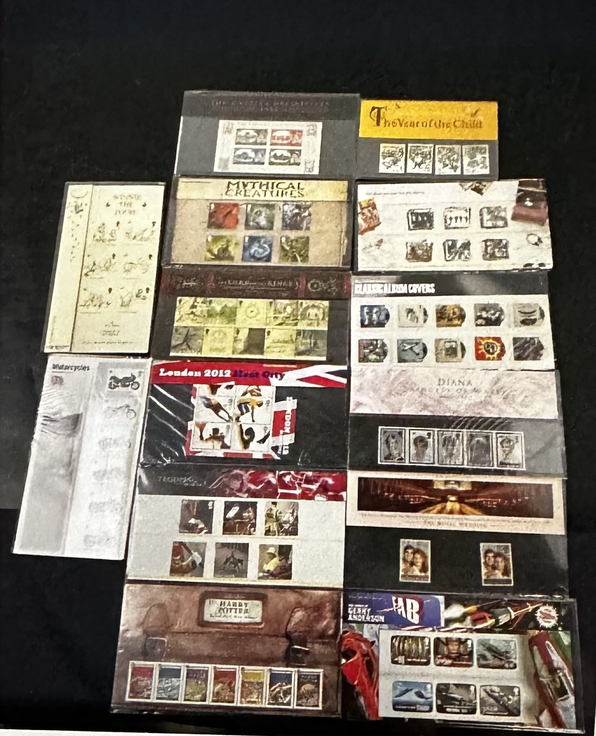 BRITISH P. O. MINT STAMP BOOKS
