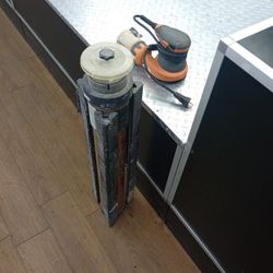 Tripod Lamp And Sander