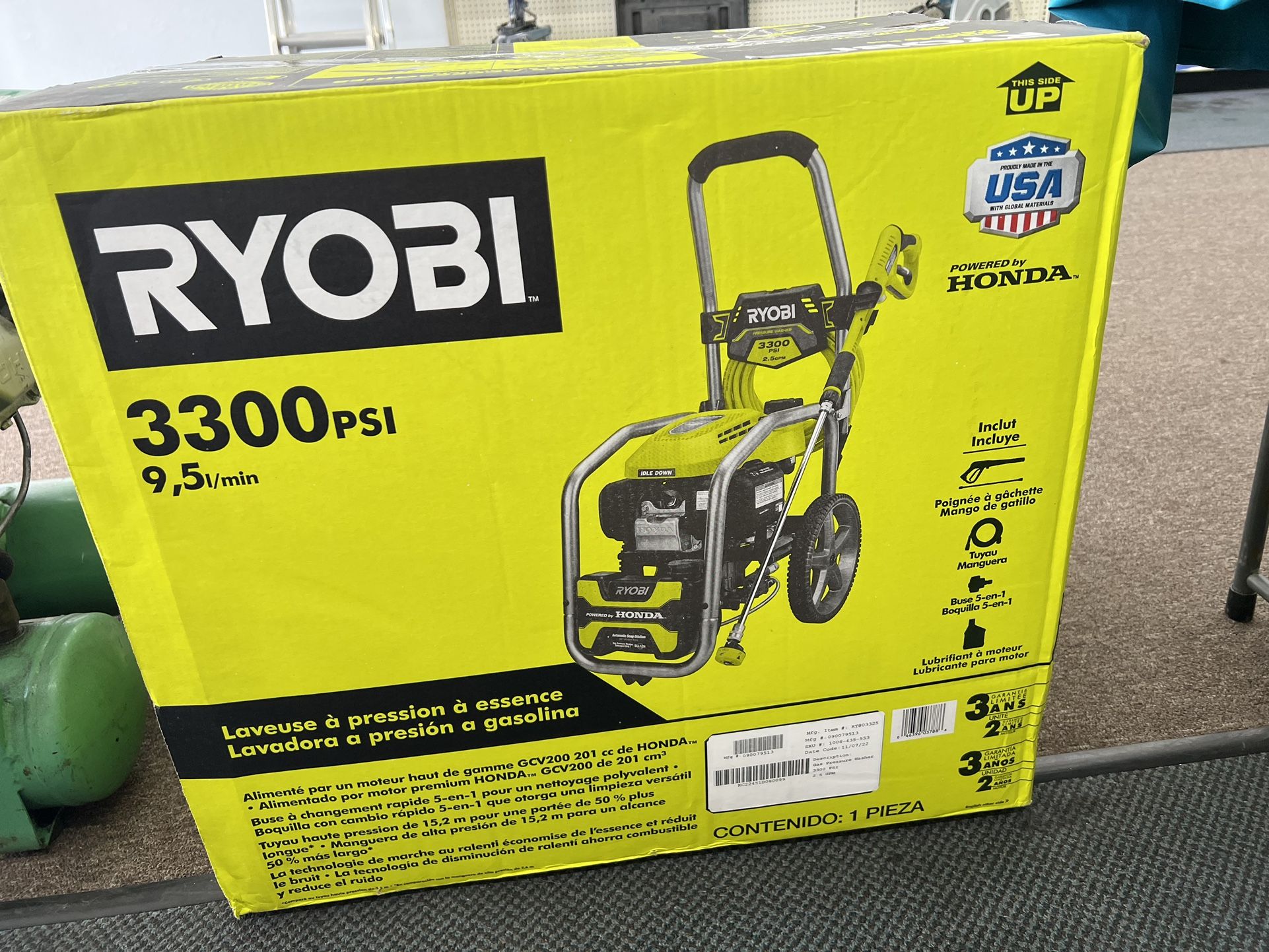 Ryobi Pressure Washer 3300psi for Sale in Tampa, FL OfferUp