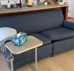Two seat sofa bed