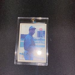 Hank Arron Autograph Card