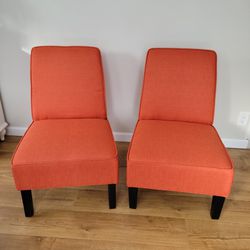 Slipper Chairs Set Of 2