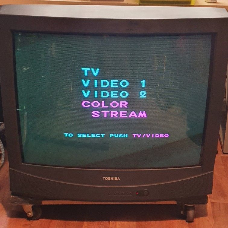 Toshiba 32" TV CX32H60 Standard Televisions CRT Tube Gaming Retro TV