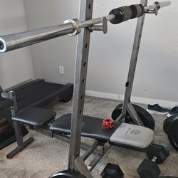 Bench Press & Squat Combo NO OLYMPIC BAR