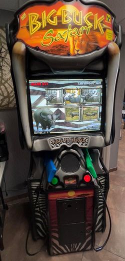 Big Buck Hunter Safari Arcade – FULLY WORKING – New 27” CRT + Rebuilt Chassis – Freeplay