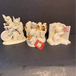 Snow babies. $15 each. Lots of more snow babies available.