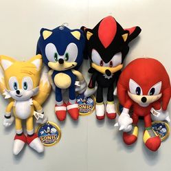 Sonic the Hedgehog Plushies