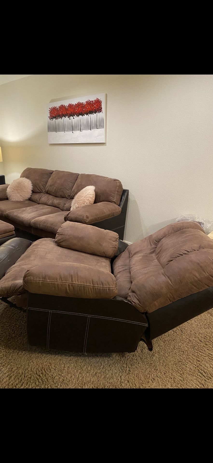 Sofa And Recliner Set