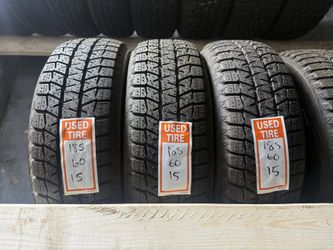 185/60r15 Bridgestone Snow 