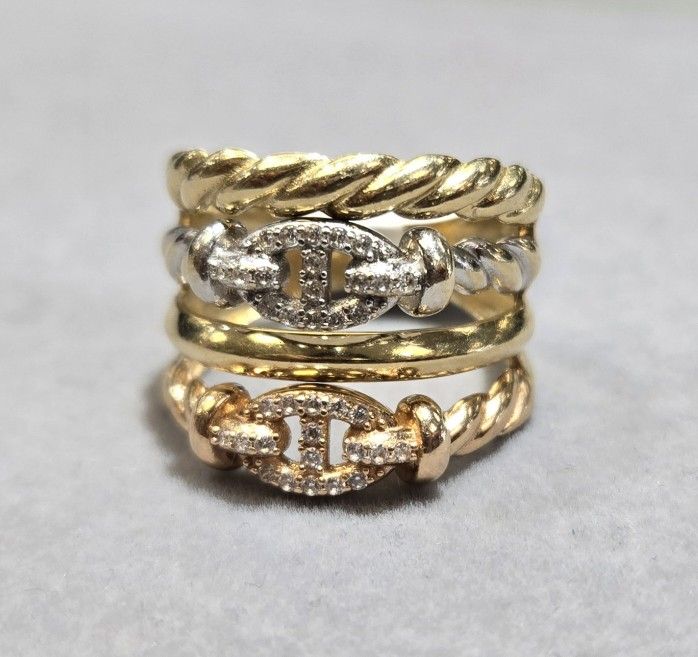 14K Ring TRI-Color
