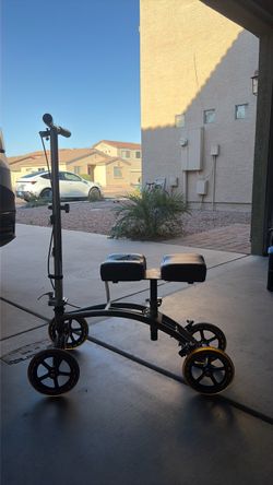 Knee Scooter Walker with Dual Knee Pad
