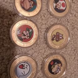 Set Of 7 Super Mario Characters 