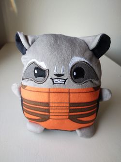 Mattel Disney Marvel CUUTOPIA Rocket Raccoon Squishy Soft Stuffed Animal Plush 5”