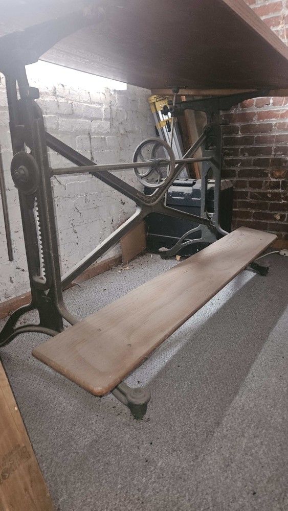 Keuffer & Esser Co NY Antique Drafting Table