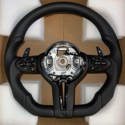 BMW Full Leather M-Sport Steering Wheel