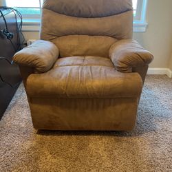Free Microfiber Rocker Recliner