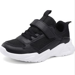 Kids Size 2 Unisex-Child White Tennis Shoes Breathable Sneakers for Boys Girls Lightweight Running Shoes Kids Toddler/Little Kid/Big Kid Gym Footwear