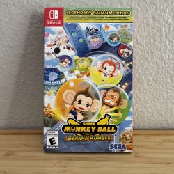 Super Monkey Ball Banana Rumble Deluxe Like New Nintendo Switch 