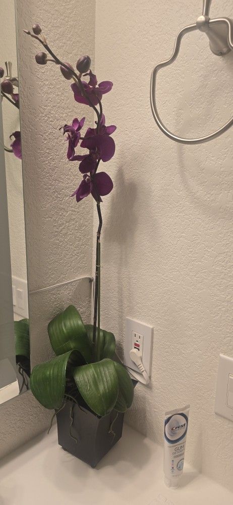 Purple Orchid - Artificial