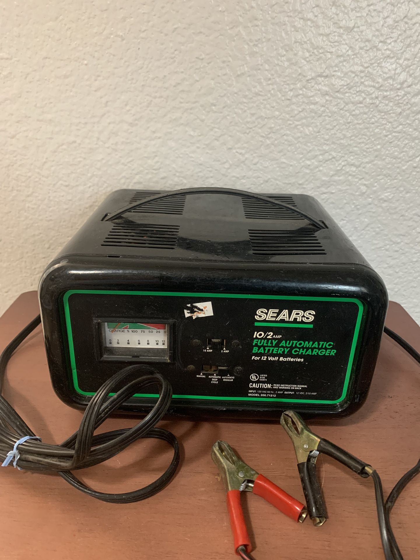 Sears Battery Charger