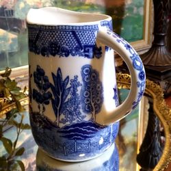 Blue Willow Pitcher 